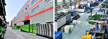 Early factory building of Jinda Plastic, founded 1995