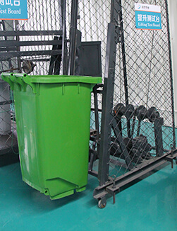 Impact Test being performed in the XDPC laboratory